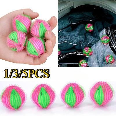 Magic Laundry Ball,Nylon Hair Removal Ball Drum Washing Machine, Sticky Hair and Debris Removal Hair Washing Ball, Anti Entanglement Clothes
