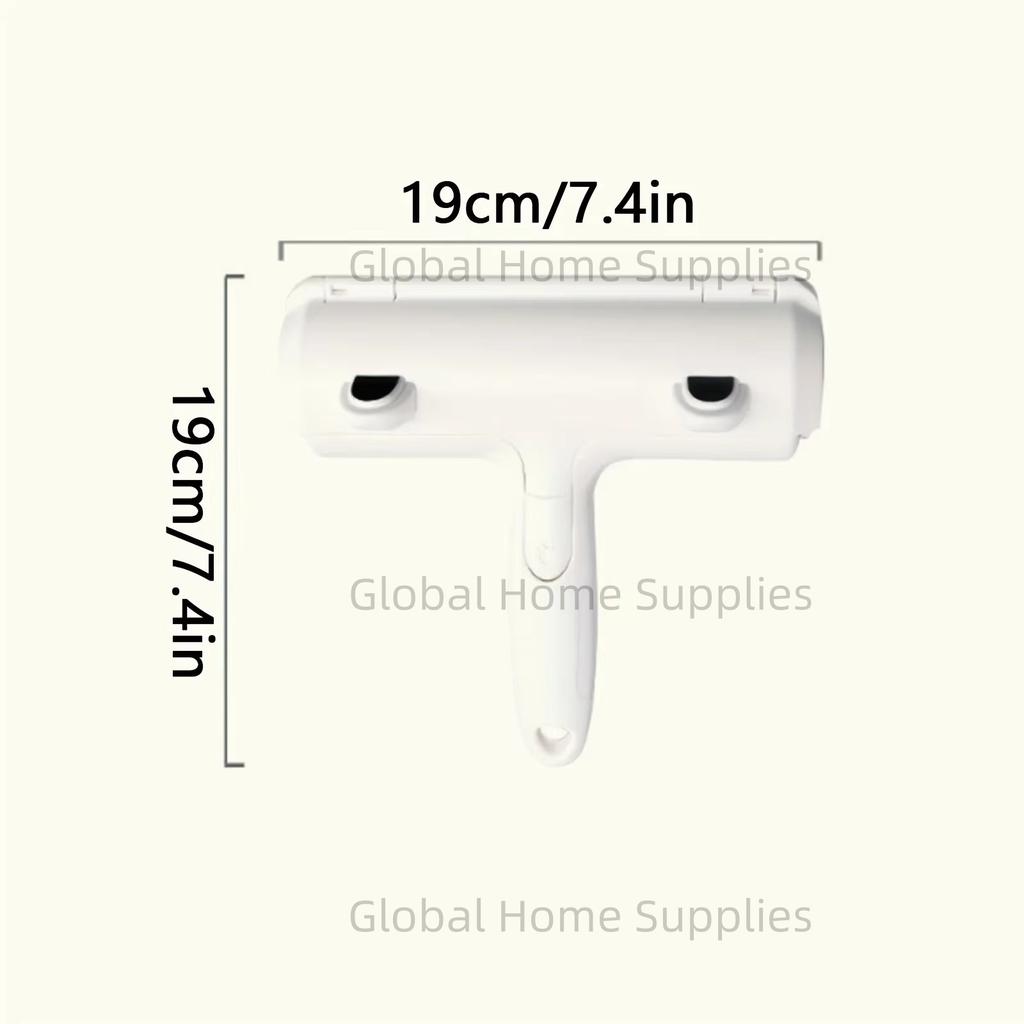 Cat Hair Remover Brush Large Pet Fluff Roller Portable Washable Cat Dog Lint Furniture Sofa Cleaning Tool Reusable Self-cleaning