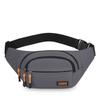 Simple Nylon Men Chest Bag Waterproof Adjustable Strap Outdoor Waist Bag Large Capacity Japanese Style Sports Walking Bag Men