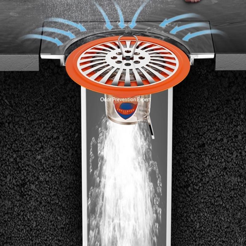 Floor Drain Odor-Proof Core Universal Inner Insert For Bathrooms, Shower Room Drain Strainer
