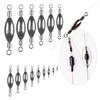 5Pcs Fishing Swivels Counterweight Sinkers Fishing Tools Connecting Connector Tackle Accessories