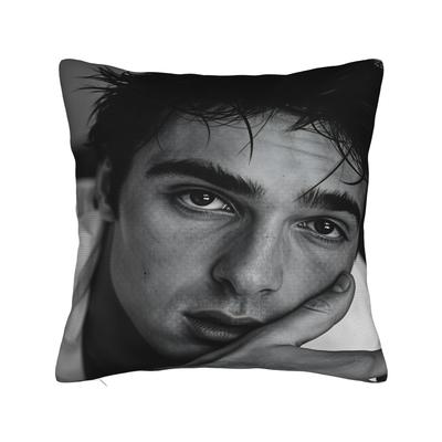 Jacob Elordi Actor Portrait  Pillow Case Cushion Cover Soft Pillow Cover Retro Trendy Pillowcases For Sofa Home Decoration