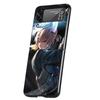 Fate Zero Stay Night Saber Cover Phone Case For Samsung Galaxy Z Flip 7 6 5 4 3 5G Flip7 Flip6 Flip5 Flip4 Flip3 Black Fundas Sh