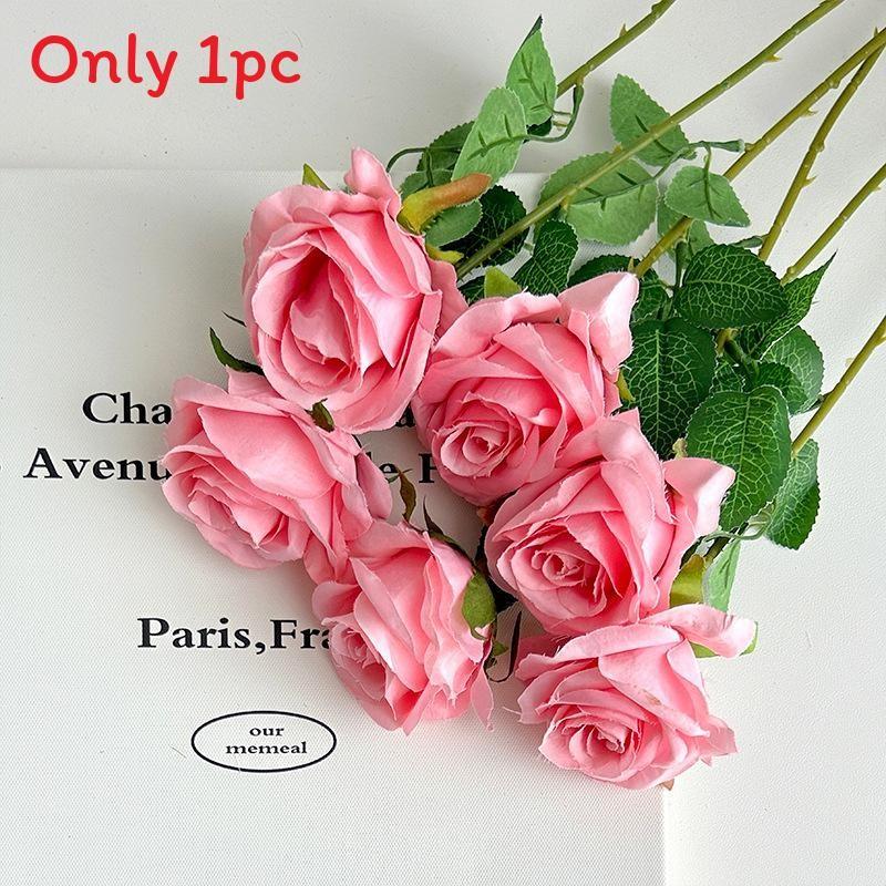 Elegant Artificial Silk Roses For Wedding Centerpieces And Home Styling