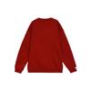 adidas Casual Crew Neck Pullover Lightweight Sports Long Sleeve Sweatshirt Unisex Sweatshirt Red JM9095