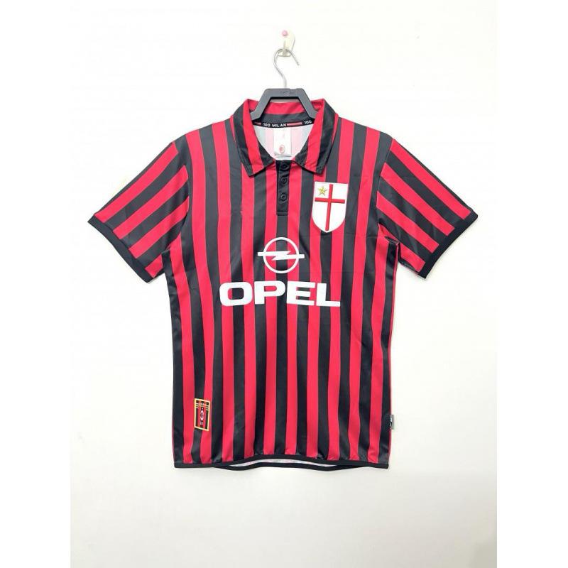 06-07AC Milan home retro jersey Kaka No. 22 short-sleeved adult football jersey