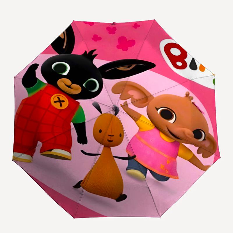 1pc Bing Bunny5 Umbrella, Sun Protection, And UV Shielding. It Has Eight Sturdy Ribs for Outdoor Use And Perfect Gift