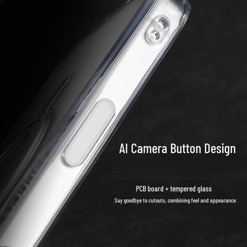 Apple 17 Pro/Pro Max Magnetic Stand Case with AI Camera Button Compatibility