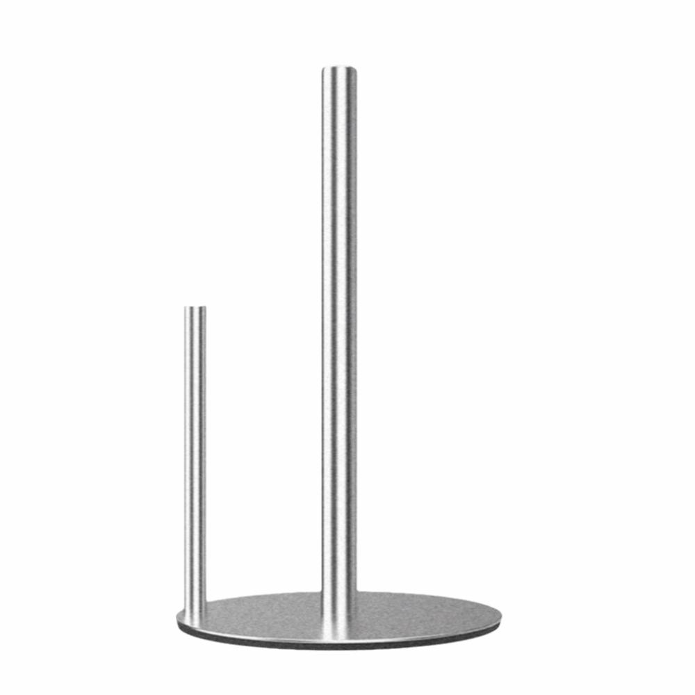 Stainless Steel Paper Towel Stand Non-Slip Kitchen Roll Dispenser Paper Towel Dispenser  Bathroom
