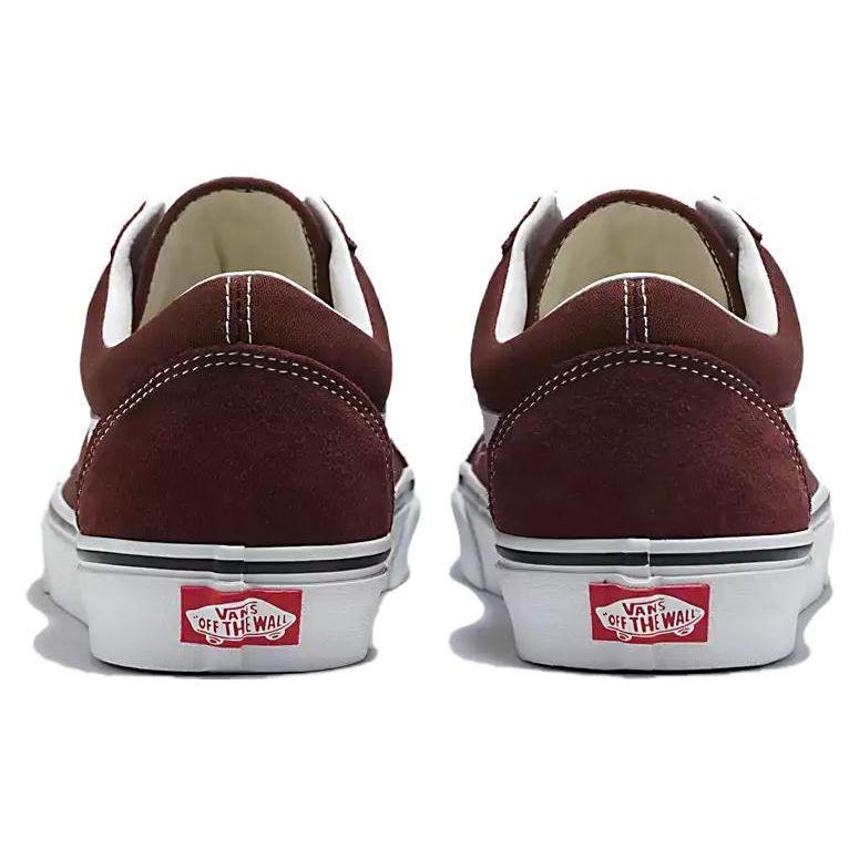 Vans Old Skool Comfortable Versatile Shock Absorption Low Top Skate Shoes Unisex Sneakers Brown VN0005UF7YO