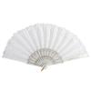 Lace Design Folding Fan Floral Pattern Handheld Fan Vintage Lace Hand Fan Party