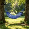 Summer Breathable Hammock with Ice Mesh Design Double Load Bearing 200kg Reinforced Traction Rope Anti-rollover Long-term Outdoor
