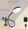 LED Eye-protection Desk Lamp, Study Lamp for Desk and Bedside, Nail Art and Beauty Selfie Fill Light