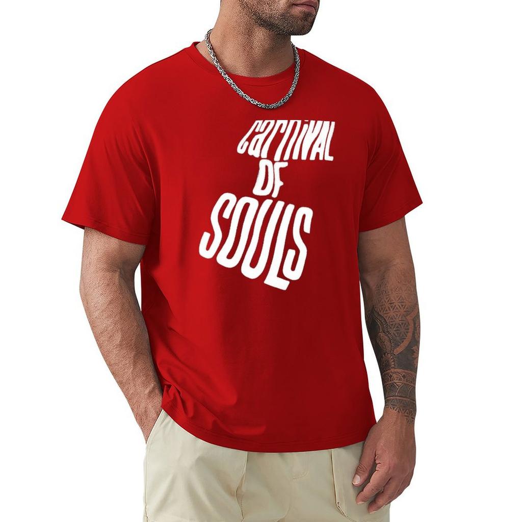 Carnival Of Souls Title T-Shirt Vintage T Shirts Baggy Shirts Graphic T Shirt Vintage Mens Plain T Shirts