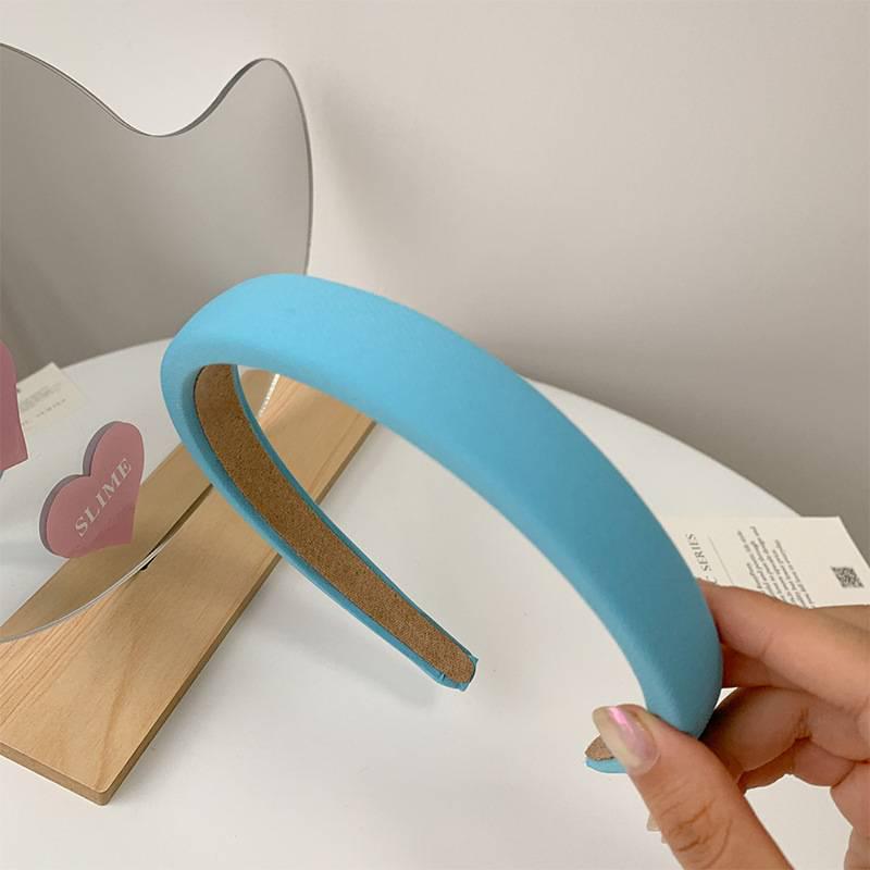 2024 New Style Candy Color Headband: Trendy, All-Match Summer Hair Accessory for Outdoor & Face Washing.