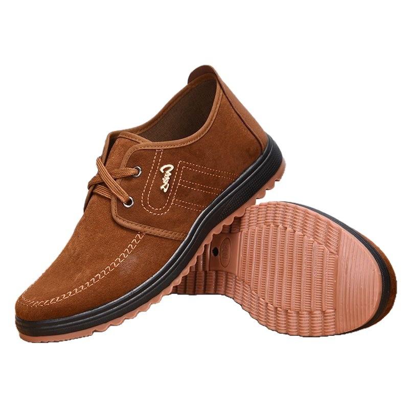 Cloth shoes are wear-resistant, non-slip, and ultra-thick cow tendon soles, lightweight and breathable walking shoes