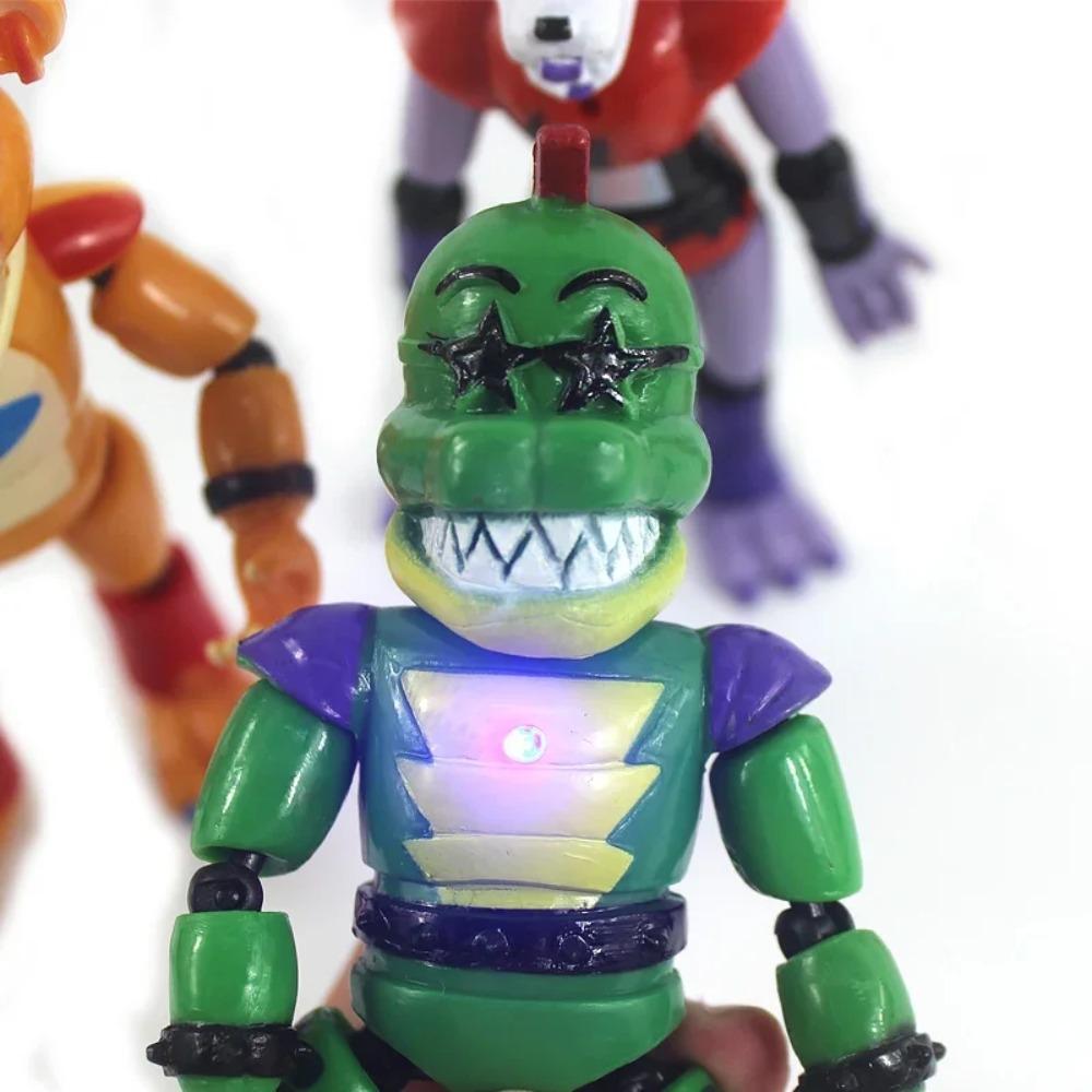 9 Stück/Set FNAF Figuren Sundrop Bewegliche Gelenke Niedlicher Bonnie Bär Foxy Actionfigur Modell Spielzeug für Kinder Geburtstagsgeschenke
