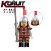 KT1091 Military Series Bagged Minifigure Building Blocks Toy, Tactical Soldier Model, Educational Gift for Kids