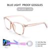 Fashion Transparent Len Blue Light  Blocking Anti Blue Rays Glasses Computer  Glasses Eye Glasses Unisex Glasses