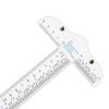 Easy Reference While Crafting Handtool Graduated T-Ruler Inch Metric T-Square 6" T-Square Ruler