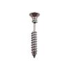 Hisera Children's Screw-Shaped Ear Bone Stud Fashionable Stainless Steel Piercing Earrings for Wedding Gift Party