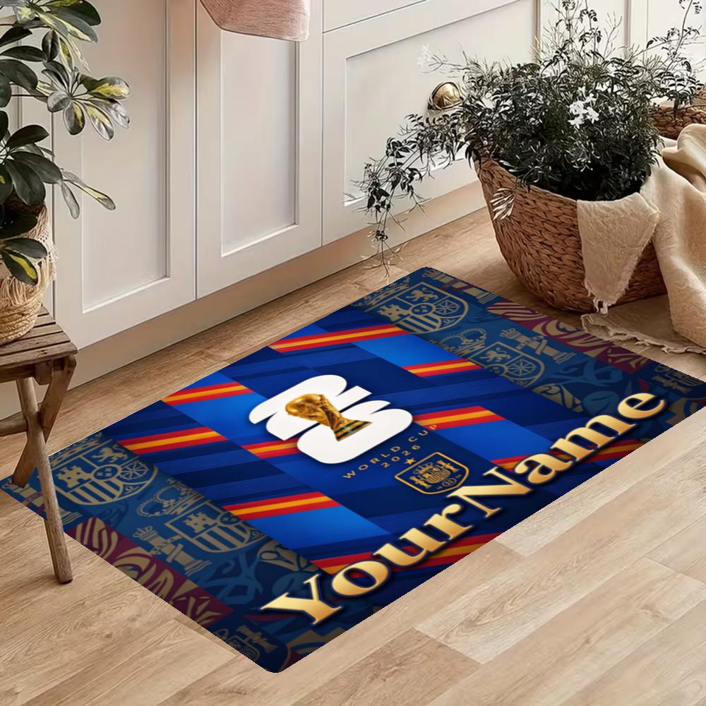 Galatasaray1 Customize Your Name Kitchen Floor Mat Nonslip Carpet Doormat Suitable For Living Room Kitchen And Bathroom Home Decor