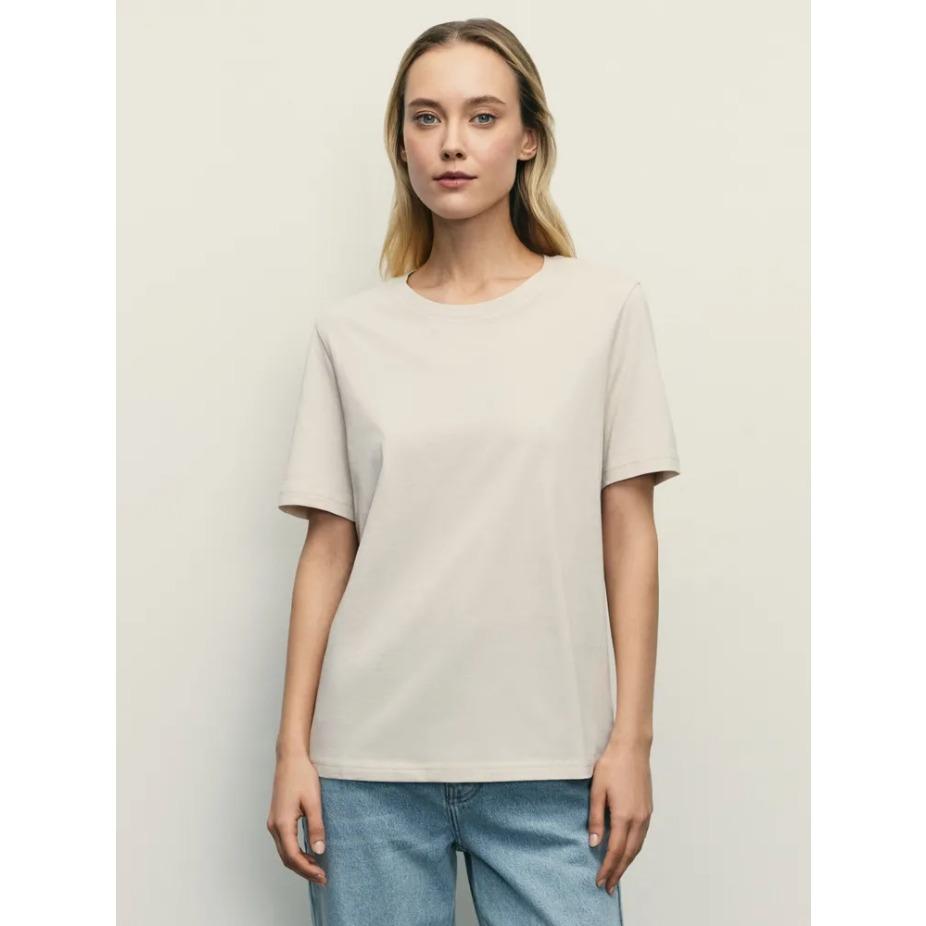 Leisure Breathable Solid Color Summer Women T Shirt Round Neck Cotton Short Sleeve T-Shirts Couples Tees