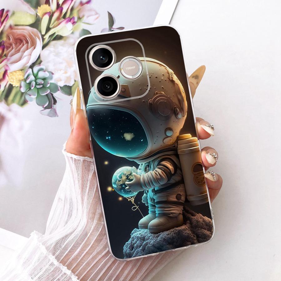 Pro Honor 600 Lite Pouzdro na telefon s počátečním písmenem pro Huawei Y6p Y 7 P Matný zadní kryt Ochrana fotoaparátu Nárazuvzdorná pouzdra