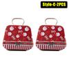 1-20PCS Tinplate Handbag Candy Box Children's Gifts Small Tin Box Mini Handbag Christmas Decoration Supplies Christmas Candy Box