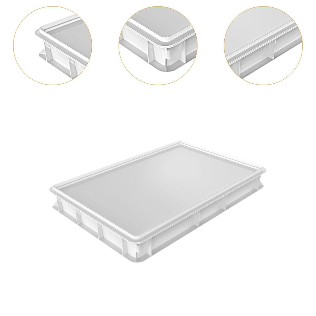 Dough Proofing Box Baking Accessories Sturdy Multipurpose Pizza Dough Containers for Household Pantry Kitchen Fridge Pastry