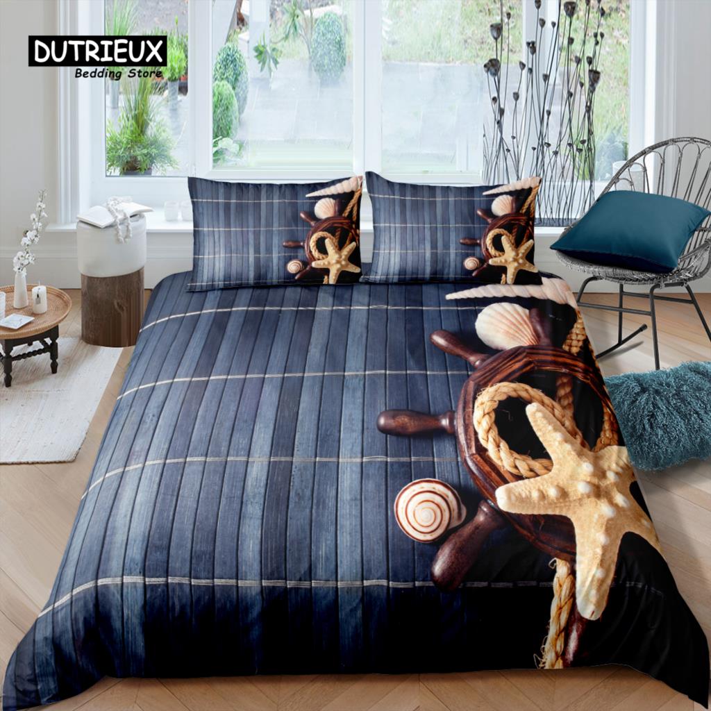 

Главная Жизнь Роскошь 3D Морская звезда Якорь Комплект постельного белья Пододеяльник Наволочка Детский комплект постельного белья Queen и King Размеры ЕС/США/Австралия/Великобритания EU single(135x200cm)