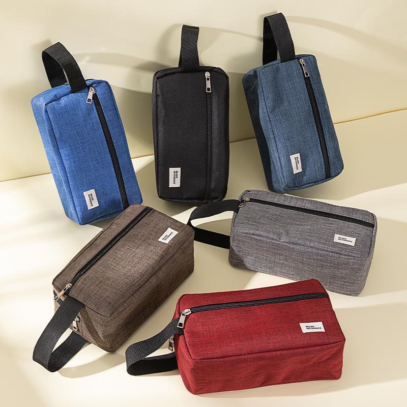 Men's Waterproof Travel Toiletry Bag - Large Capacity, Portable Bath & Cosmetics Organizer