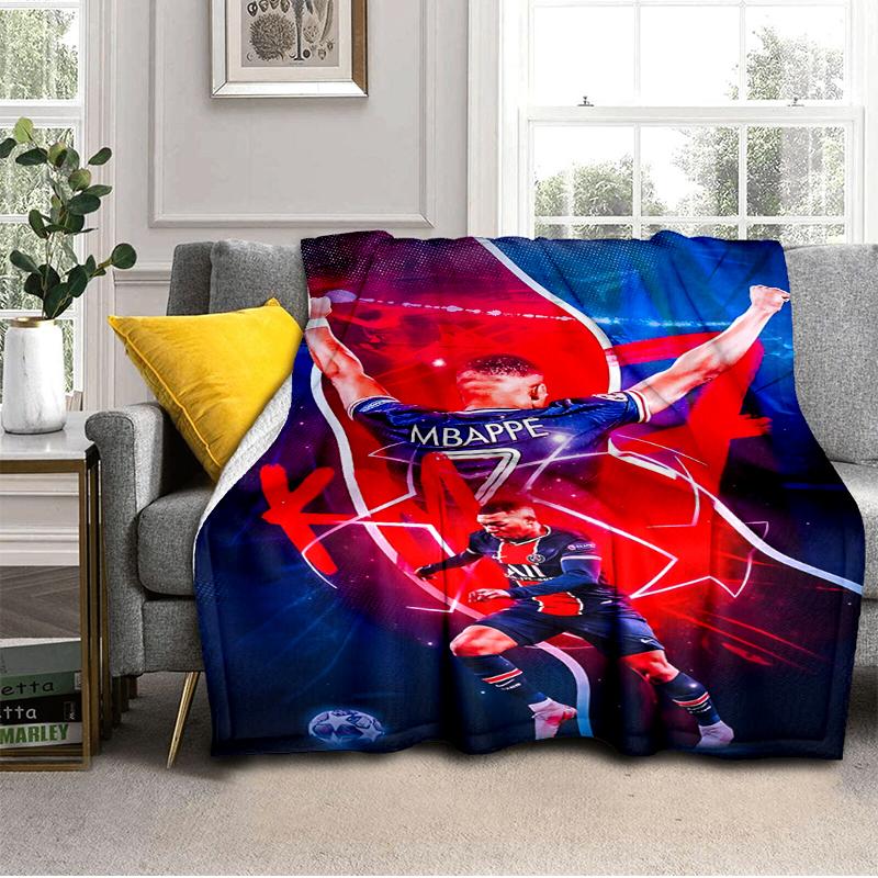 Kylian Poster Blanket Lightweight Ideal Bedding Blanket Perfect for Travel, Camping, Living Rooms, Offices, Sofas, Fan Christmas gift