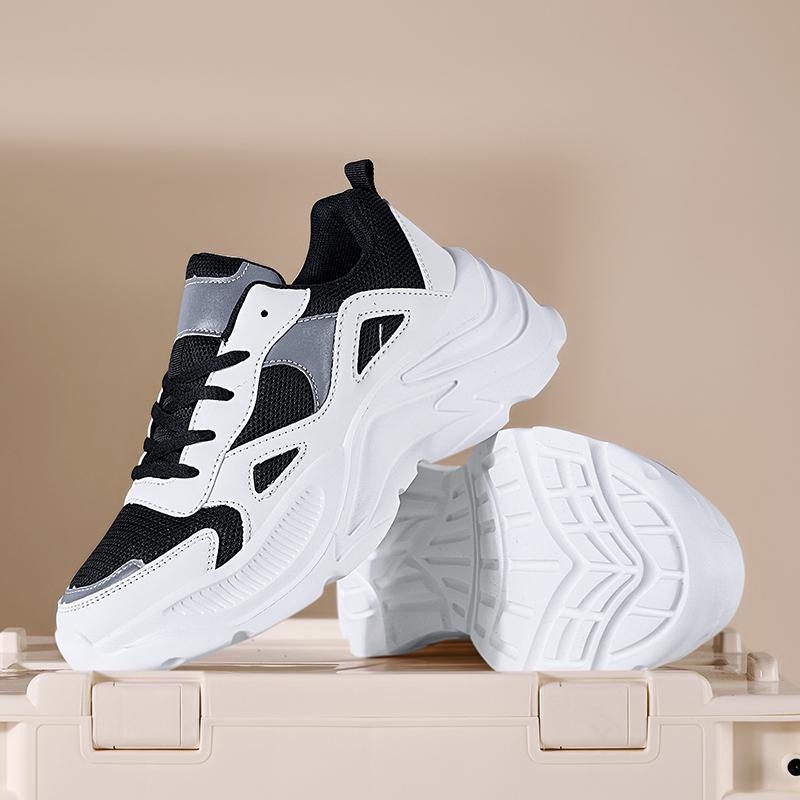 Fashion 2025 Womens Sneakers Platform Flat Shoes Student Shoe Casual Trainers Ladies Chunky Sneakers Women Sports Shoes