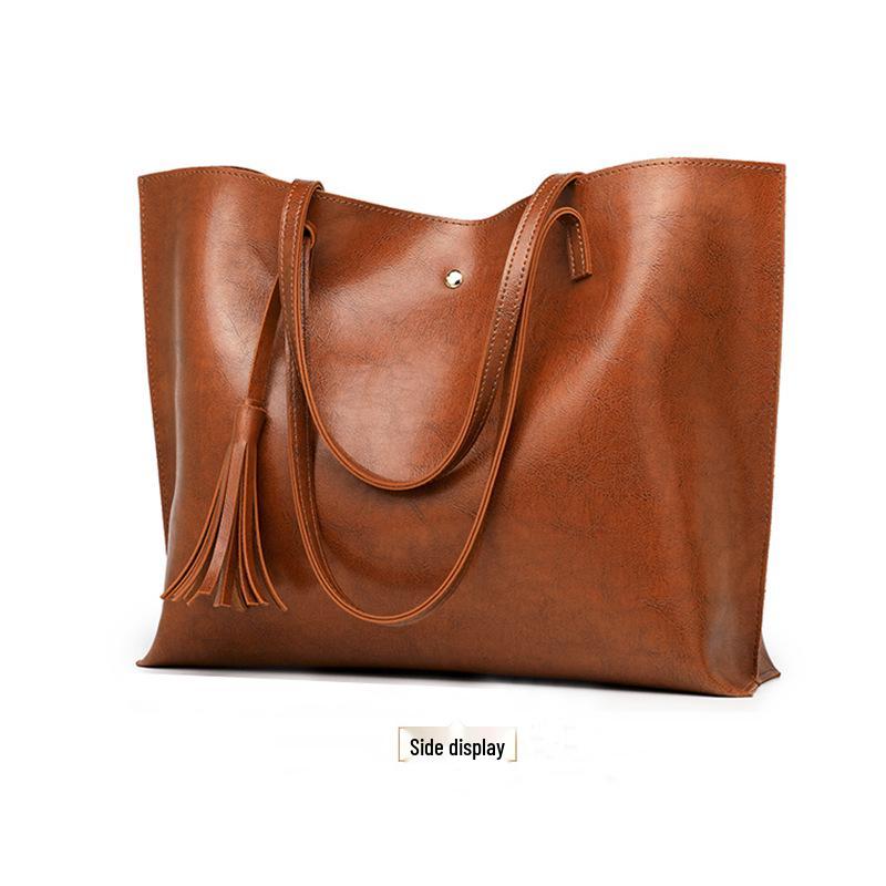2026 Versatile European and American One-Shoulder Large Capacity Tote for Women