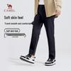 CAMEL Men's Spring/Autumn Elastic Straight-Leg Casual Pants M14CD05618