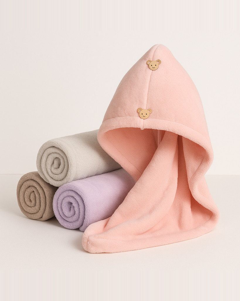 Schnell trocknendes Haarhandtuch, Damen-Badezimmer-Accessoires, Pflege, Hut, Riemen, Schnalle, Saunatuch