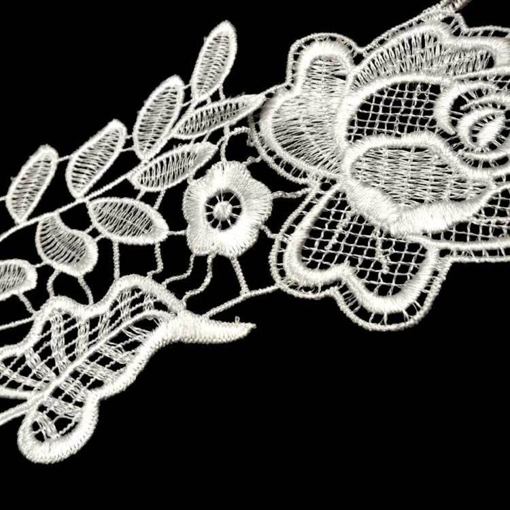 6PCS Fashion Fake Collar Hollow Out Pattern Flower Collar Embroidered Collar  Casual Wear