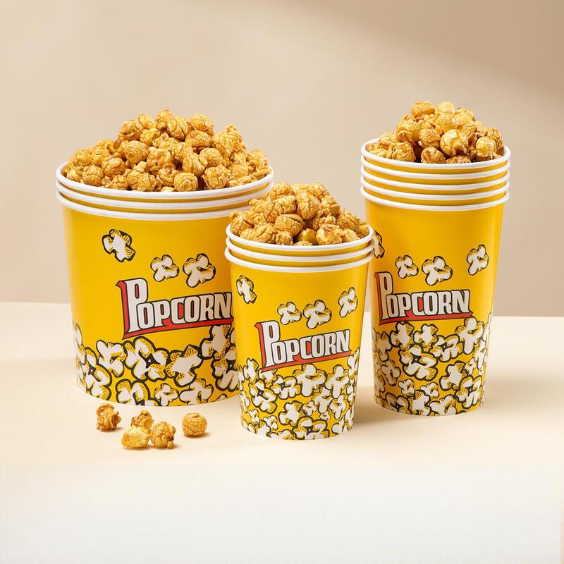 Disposable 46oz Popcorn Buckets (1000 Count)