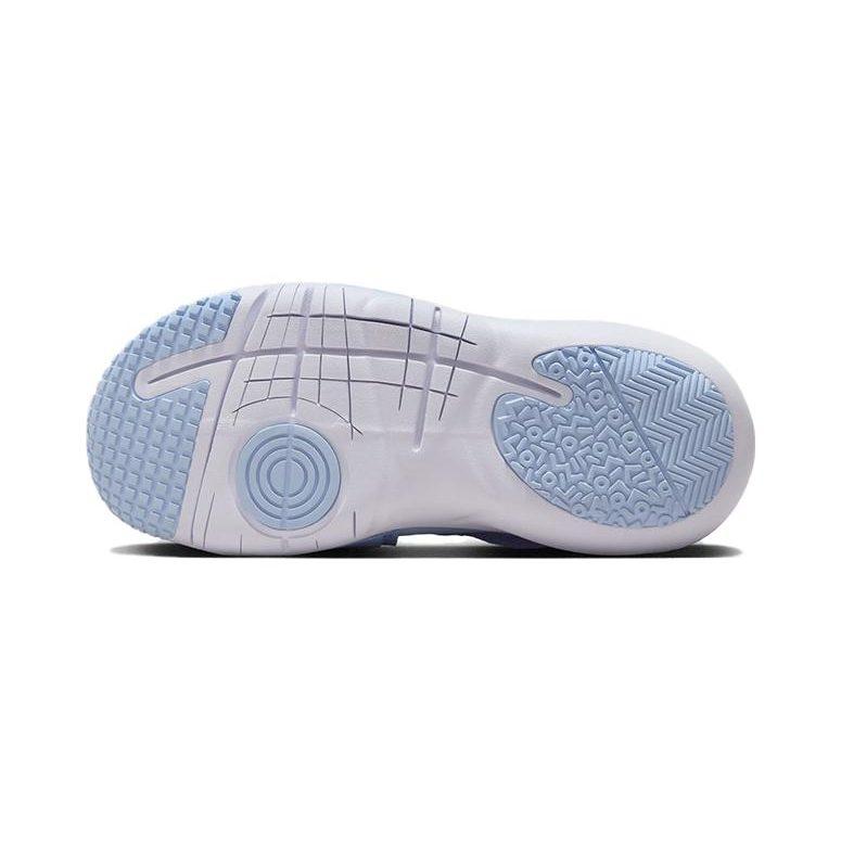 Nike Flex Advance Abrasion Resistant Low top Kids' Running Shoes Blue White Children Aged 3 7 Years Old CZ0186-404