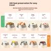 Gianxi Braised Beaker 316 Food Grade Office Worker Lunch Box 24 Hours Insulated Bucket Stuffy Congee Braised Pot Thermos Cup