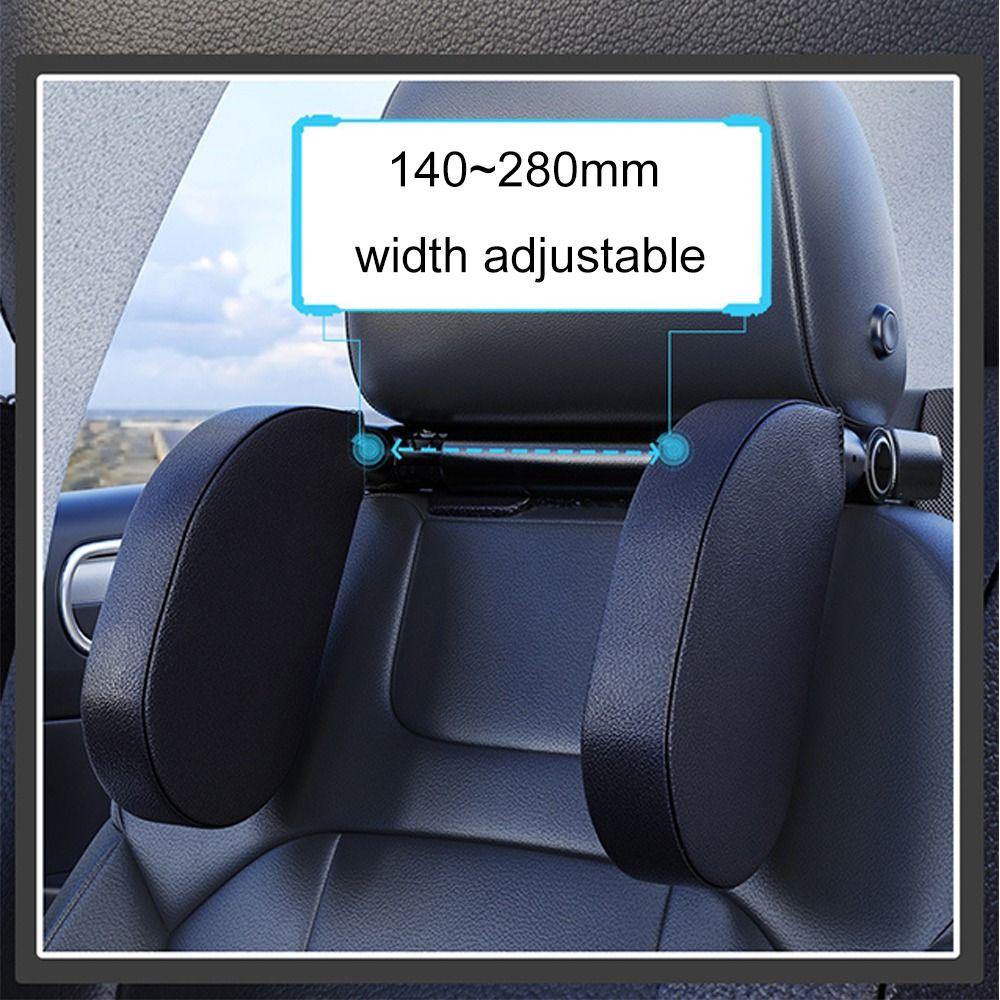 Ergonomic Automobile Headrest with Side Pad Neck Pillow Universal Car Side Headrest Adult