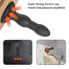Stoßender Prostata-Massagegerät Bluetooth Analvibrator Drahtlose Steuerung Buttplug Saugbecher Dildo Masturbator Sexspielzeug für Paare