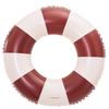 Anello gonfiabile da nuoto rétro a righe ispessito per bambini Xiao Lü - Design Oliva e Fiore di Ciliegio