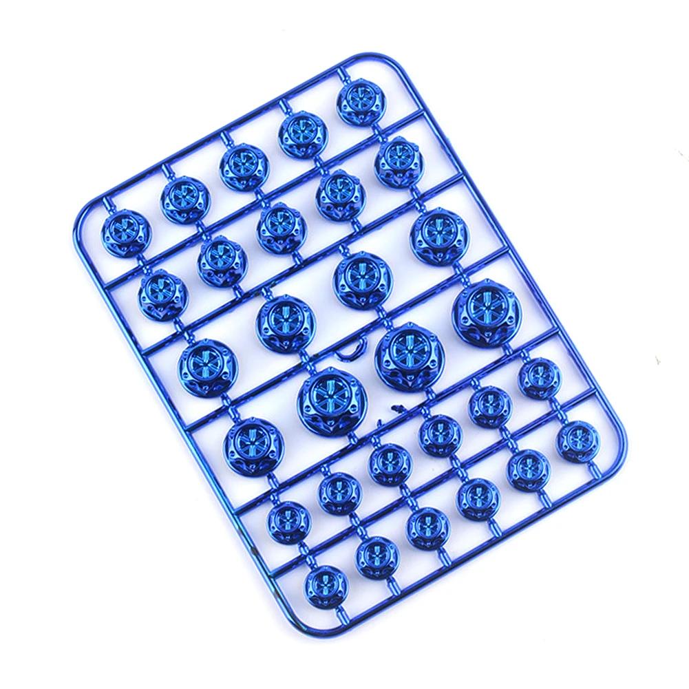 30PCS Motocyklový šroubový kryt matice Kryt matice Dekorativní modifikační díly Příslušenství pro Yamaha Kawasaki Honda Harley