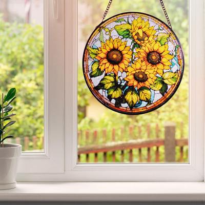 Decorative Sunflower Pendant for Office And Garden