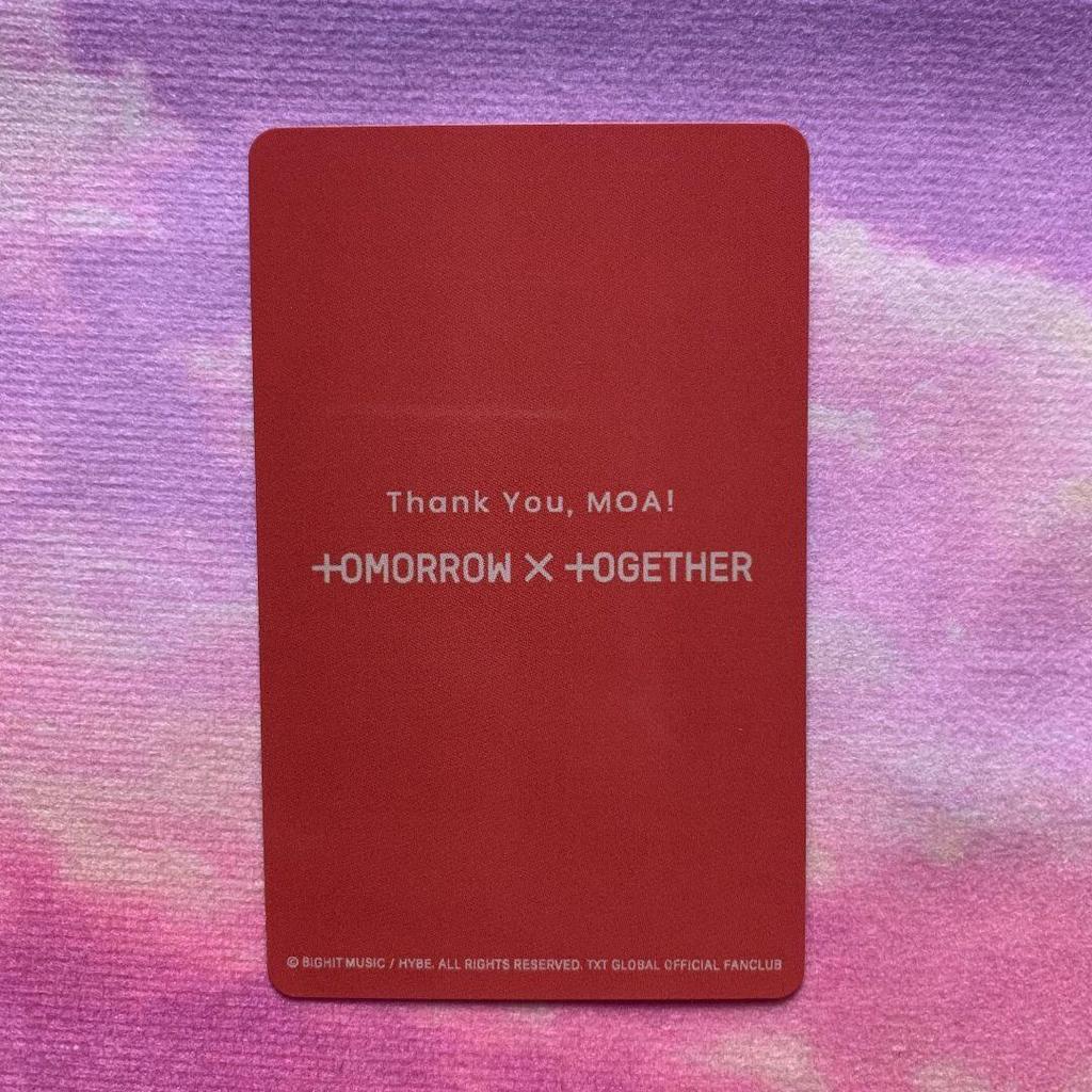 [USED] Yeonjun TXT MOAZONE Fan Live Japan Fan Meeting Trading Card