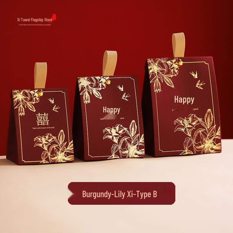 Large Chinese Style Candy Box for Weddings 2025