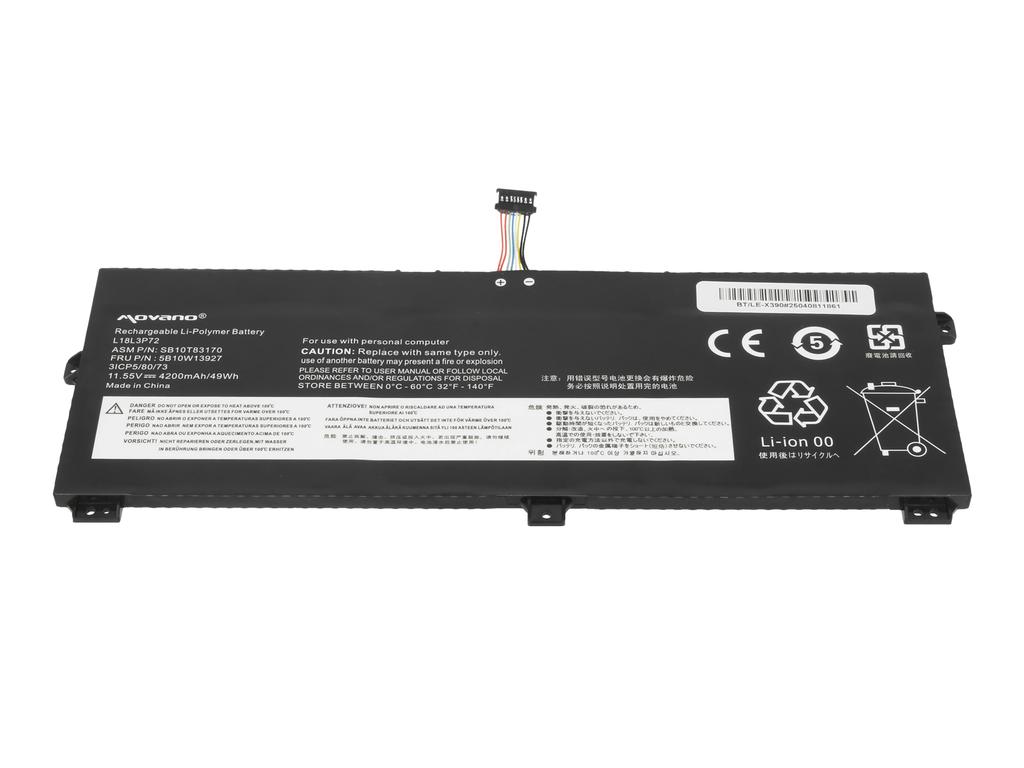 Akku L18M3P72 L19M3P71 für Lenovo ThinkPad X390 Yoga X13