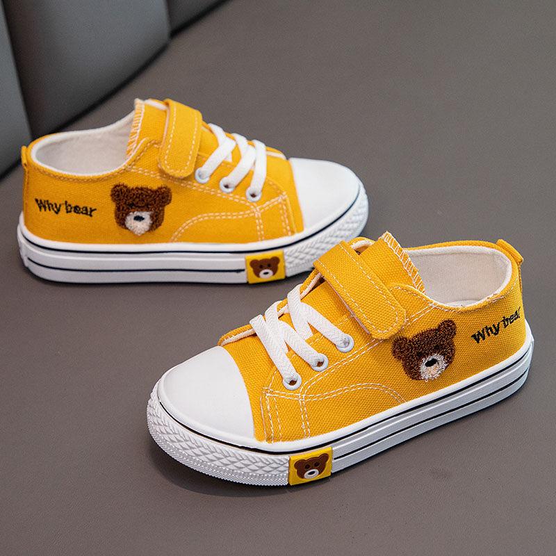

Baby Canvas Shoes Kids Sport Shoes Fall Hightop Sneakers For Girls Boy Gym Skate Shoes Children School White Shoes Cotton Flats 27